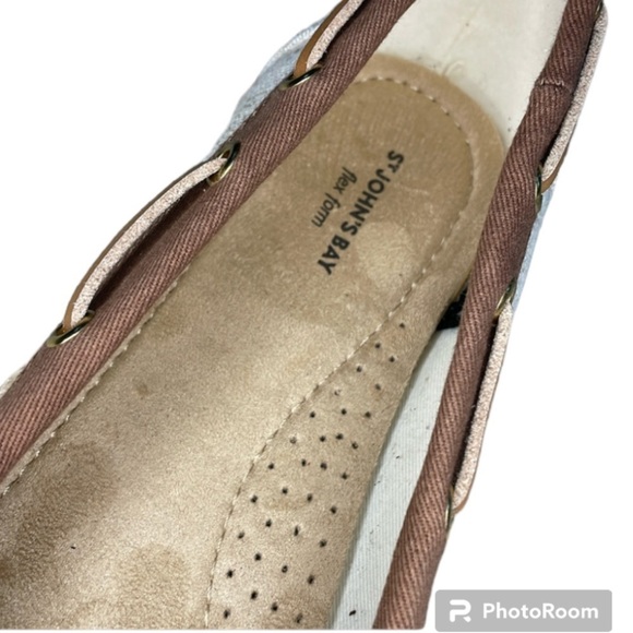 ST. JOHNS BAY | NWOT WOMENS ST. JOHNS BAY FLEX FORM SJB PAYNE BROWN FLATS, 8.5M - Picture 5 of 6
